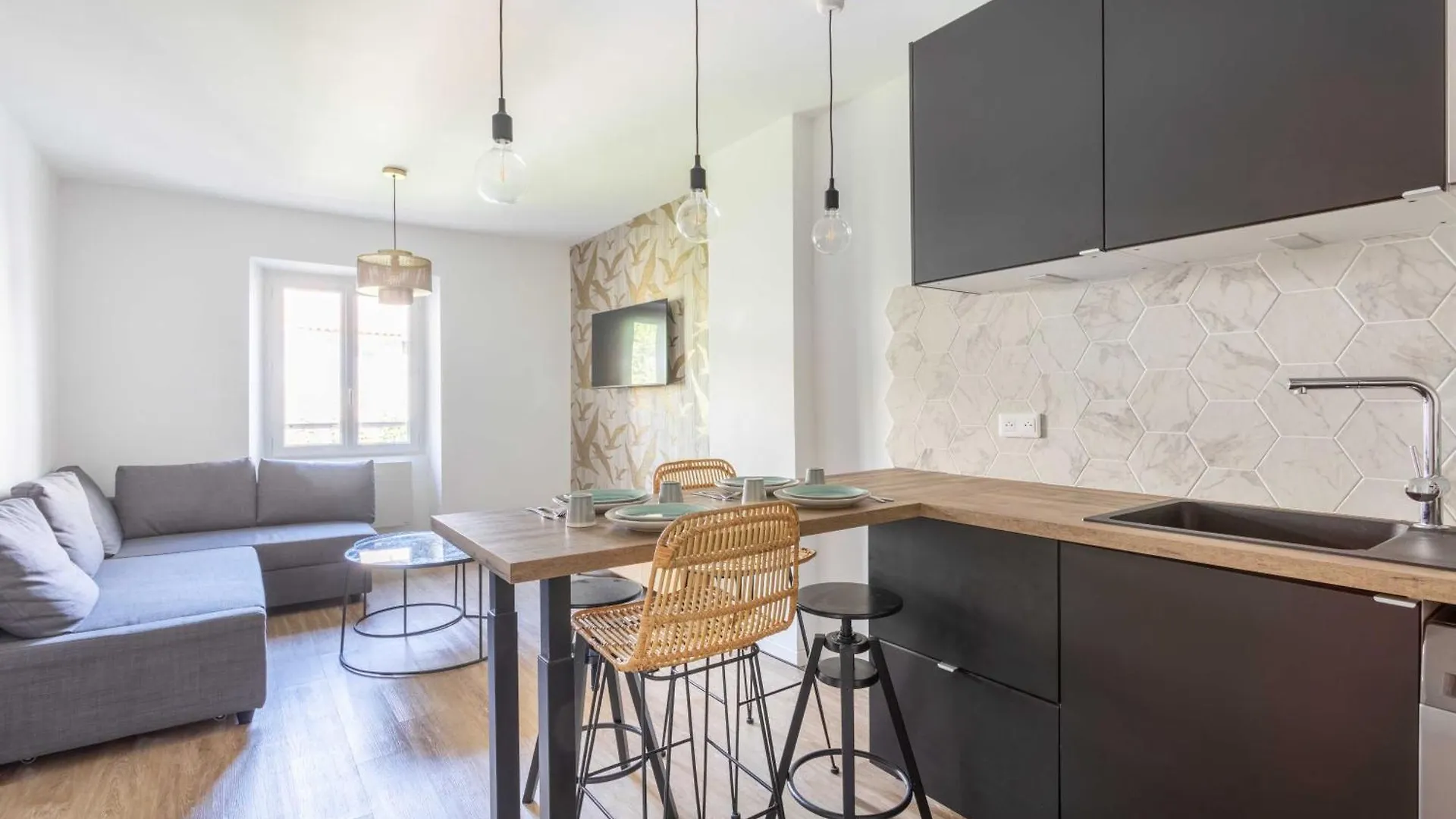 Amazing 1Br-4P Apartment - Marseille Rue Nau Frankrig